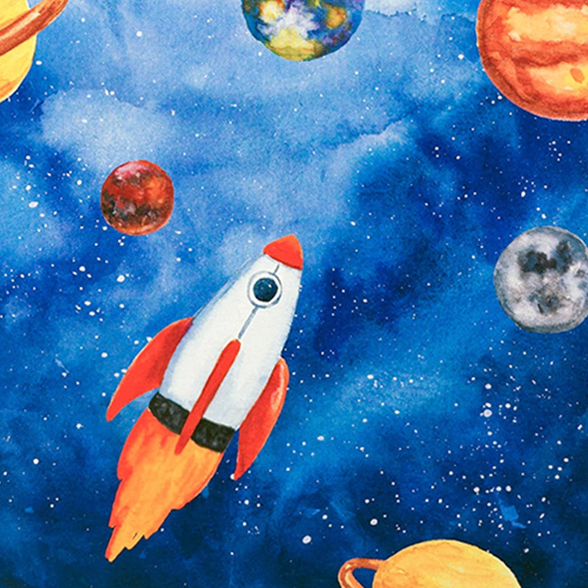 Rocket Ship Composition Book (Wide Ruled Pages) - Image 2