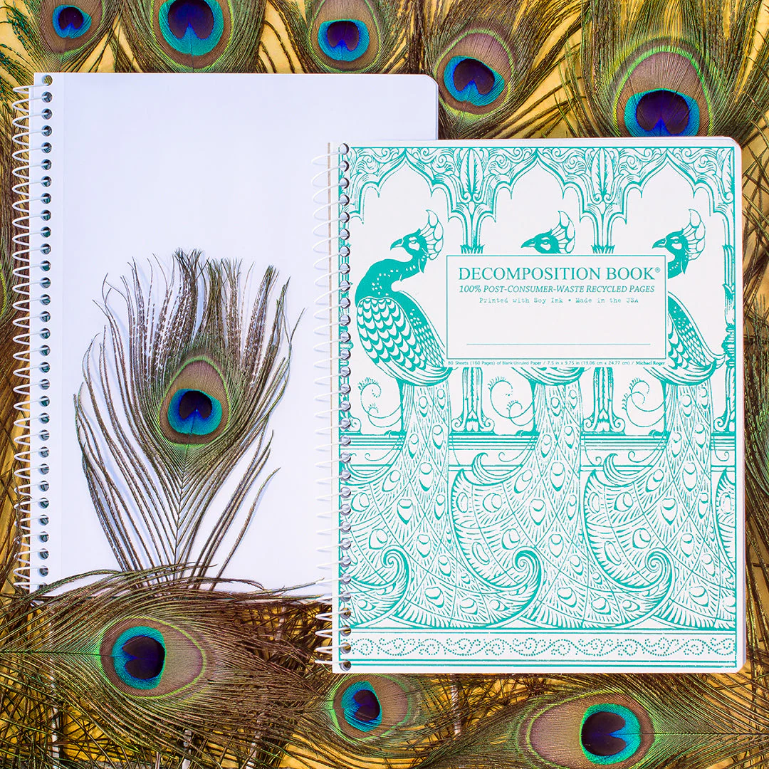 Peacocks Decomposition Book (Blank Pages) - Image 2